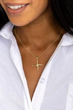 St. Brigids Cross In Gold