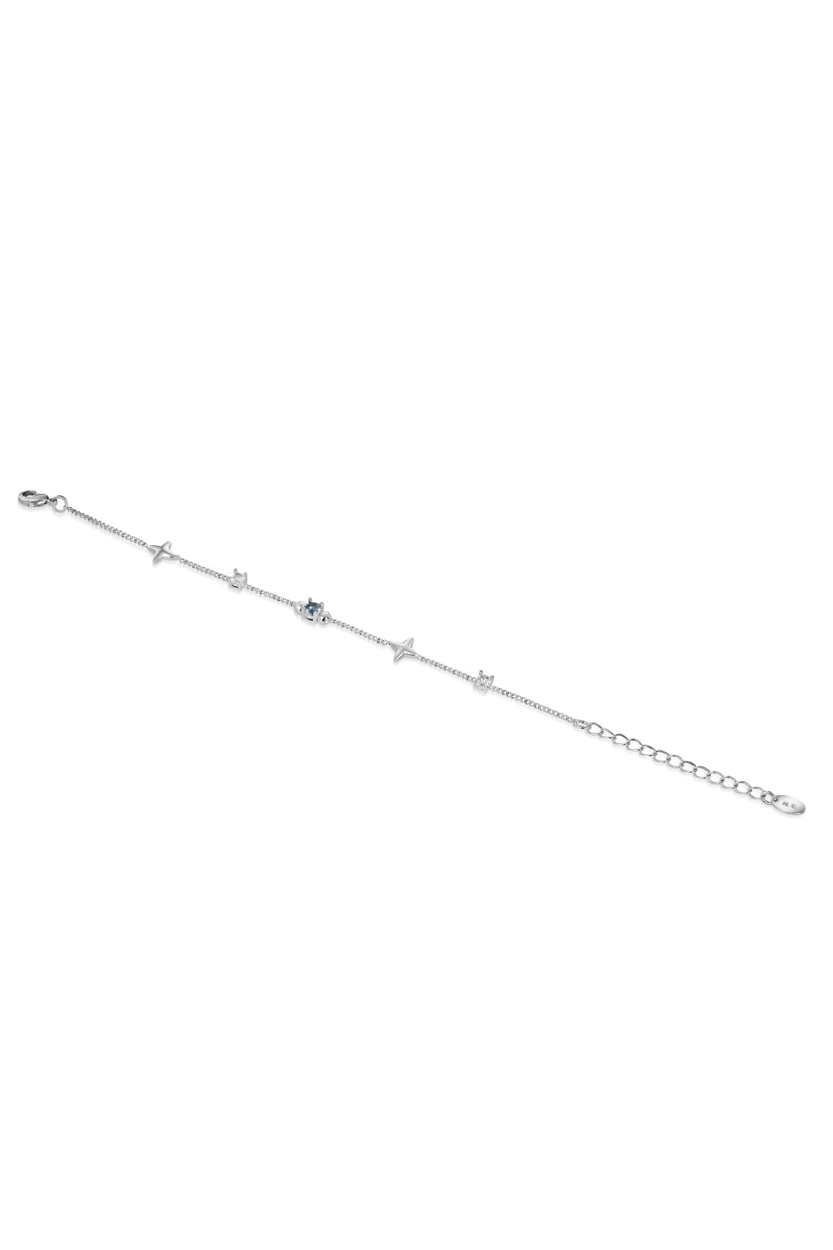 Star Bracelet With Blue Stones 4 Star Bracelet With Blue Stones - Image 2