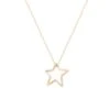 Star Cut Out Pendant