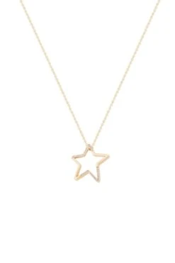 Star Cut Out Pendant