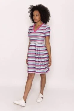 Stripe Jersey Dress -Fashion Clothing Accessories Store carraig donn stripe jersey dress 653784