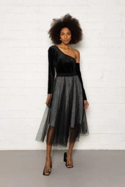 Symone Skirt In Black -Fashion Clothing Accessories Store carraig donn symone skirt in black 862941