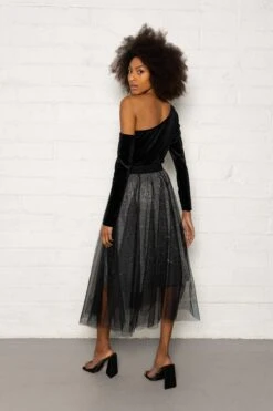 Symone Skirt In Black -Fashion Clothing Accessories Store carraig donn symone skirt in black 864985