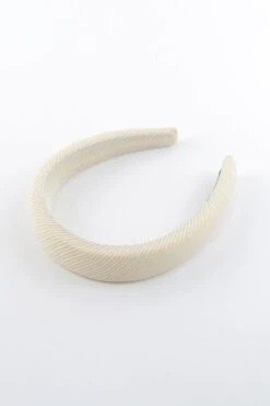 Textured Hairband In Cream -Fashion Clothing Accessories Store carraig donn textured hairband 819596