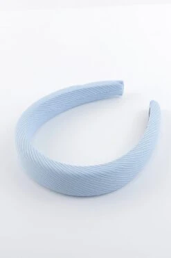 Textured Hairband In Blue -Fashion Clothing Accessories Store carraig donn textured hairband in blue 171702