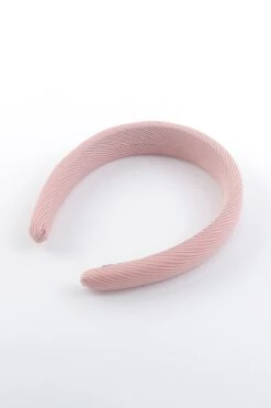 Textured Hairband In Pink