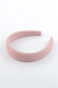 Textured Hairband In Pink -Fashion Clothing Accessories Store carraig donn textured hairband in pink 997670