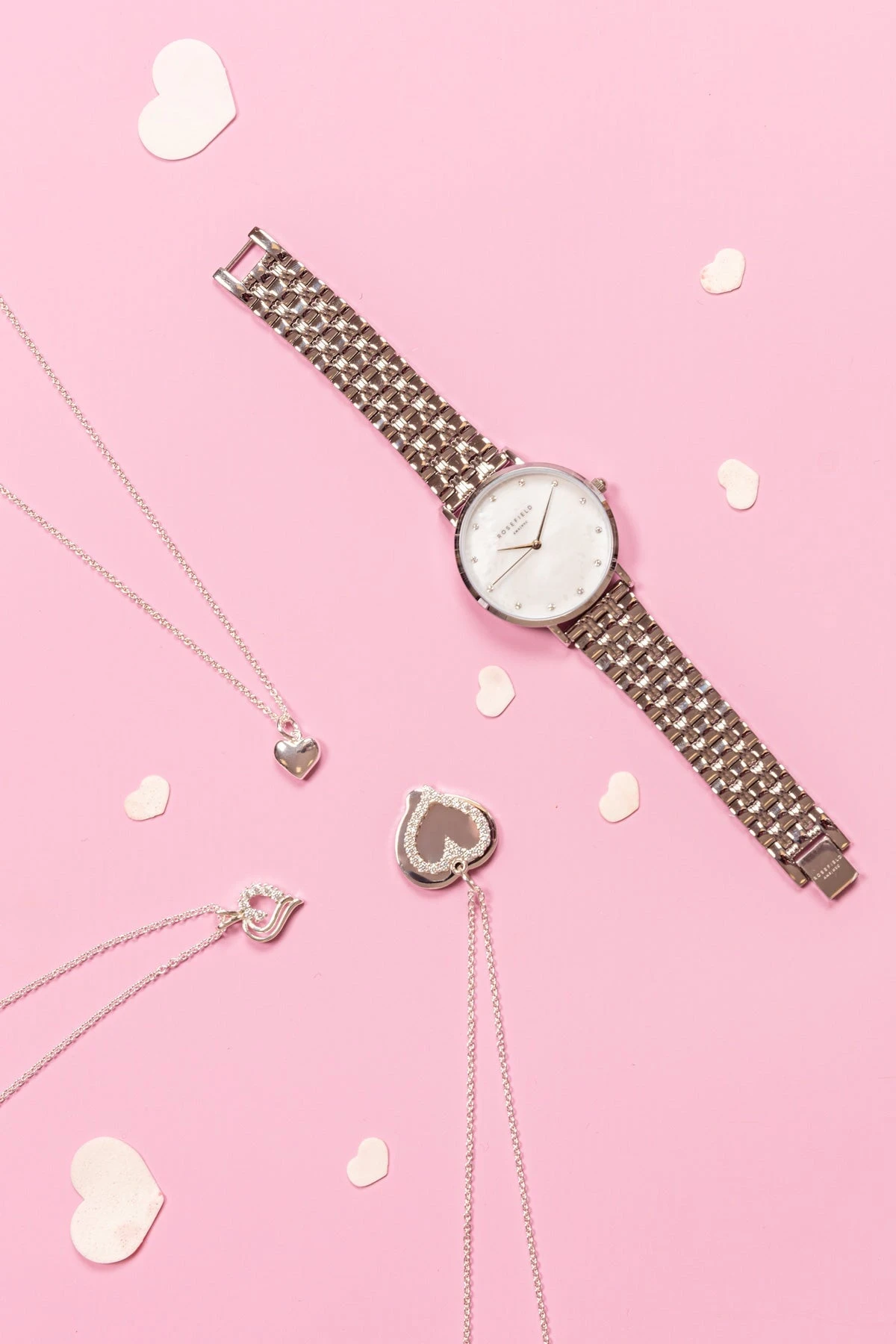 Rosefield The Upper East Side Silver Watch 3 Rosefield The Upper East Side Silver Watch