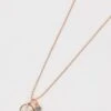 V Initial Necklace In Rose Gold -Fashion Clothing Accessories Store carraig donn the v initial necklace in rose gold 146618