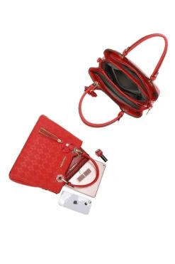 Tote Bag In Red -Fashion Clothing Accessories Store carraig donn tote bag in red 352743