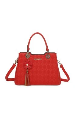Tote Bag In Red