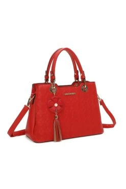 Tote Bag In Red -Fashion Clothing Accessories Store carraig donn tote bag in red 803488