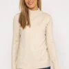 Turtleneck Knit In Beige -Fashion Clothing Accessories Store carraig donn turtleneck knit in beige 242147