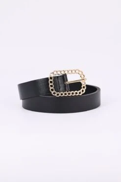Twisted Clasp Belt In S/M