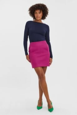 Vero Moda Short Pink Skirt