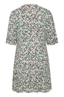 Viscose Dress In Green Print -Fashion Clothing Accessories Store carraig donn viscose dress in green print 692269