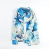 Watercolour Scarf In Blue -Fashion Clothing Accessories Store carraig donn watercolour scarf 609897