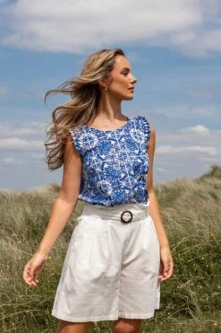White High Waist Shorts -Fashion Clothing Accessories Store carraig donn white high waist shorts 218235