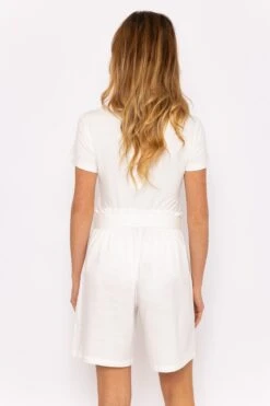 White High Waist Shorts -Fashion Clothing Accessories Store carraig donn white high waist shorts 882592