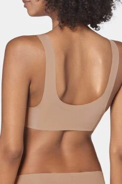 Sloggi Zero Feel Bralette In Cognac -Fashion Clothing Accessories Store carraig donn zero feel bralette in cognac 110420