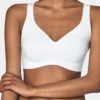 Sloggi Zero Feel Bralette In White -Fashion Clothing Accessories Store carraig donn zero feel bralette in white 552937