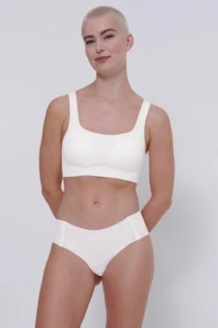 Sloggi Zero Feel High Waist Briefs In White