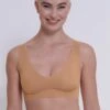 Sloggi Zero Feel V-Neck Bralette In Nude