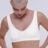 Sloggi Zero Feel V-Neck Bralette In White